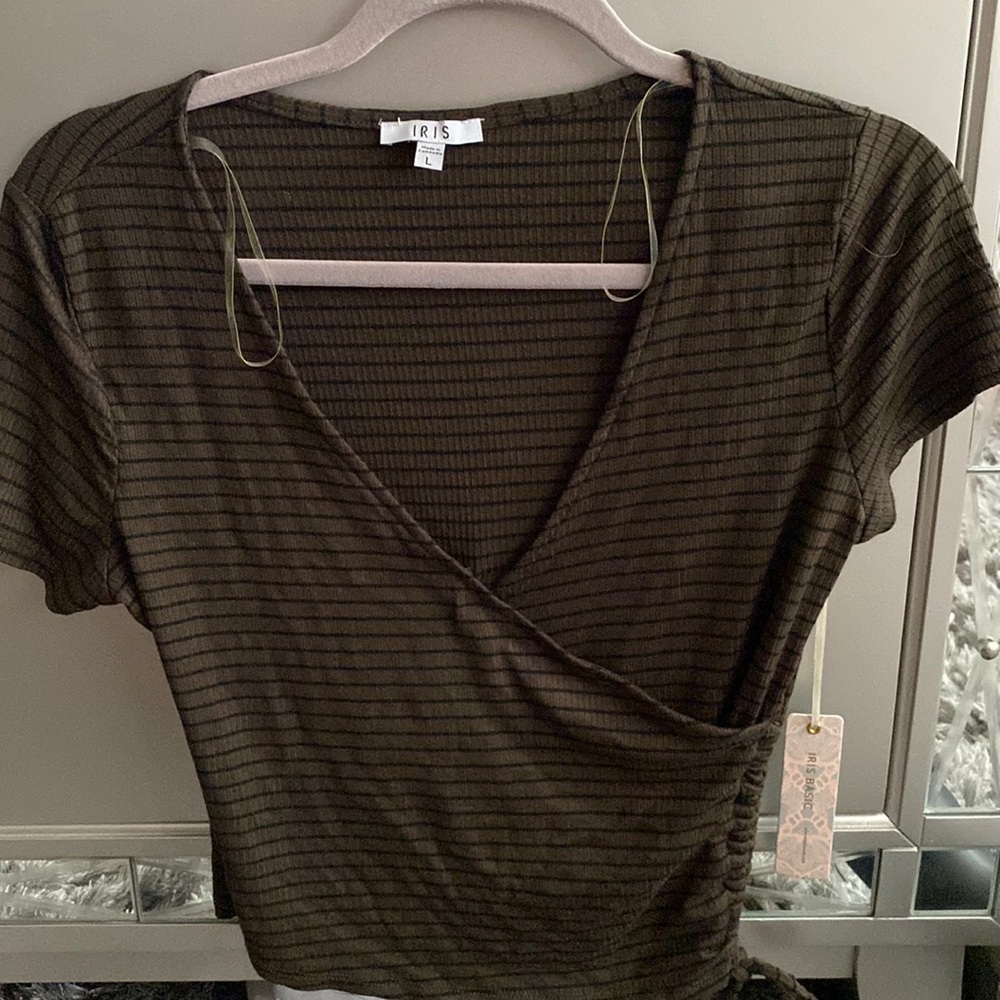 👚❌SOLD Crop Top Sz L👚Summer Time❌SOLD